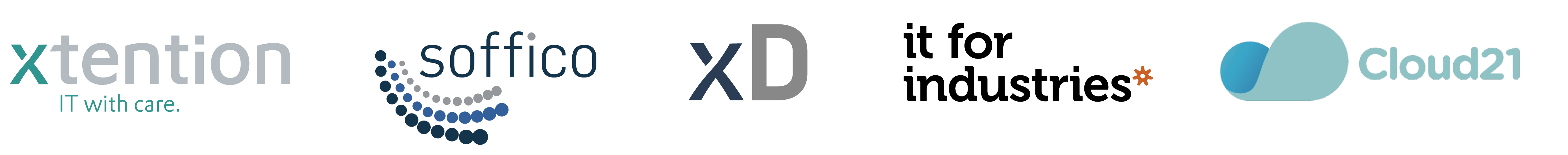 Logos der xt-Gruppe