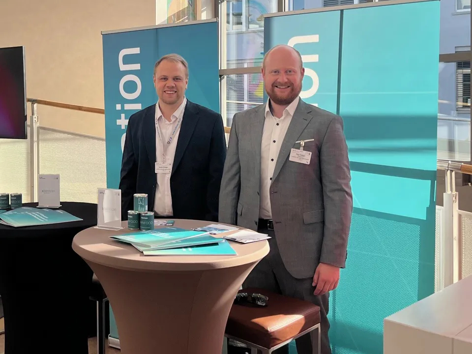 Stephan Berweger und Peter Brillinger von x-tention