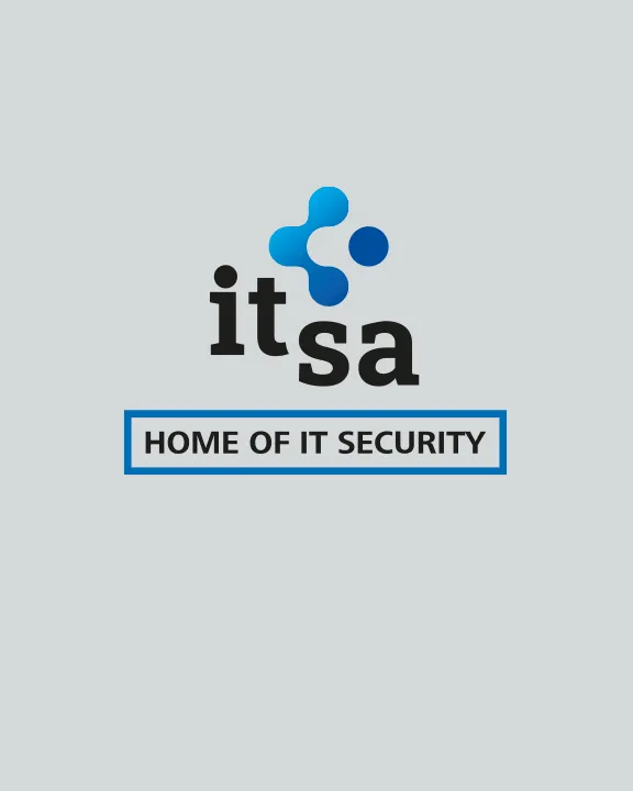Logo der it-sa Expo&Congress, Europas führende Fachmesse für IT-Sicherheit